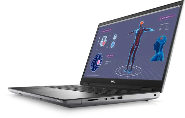 Dell Precision 7780 Workstation Laptop – Intel Core i9 13th Gen, 64GB DDR5 RAM, 1TB Gen 4 SSD, 12GB NVIDIA RTX 3500 Ada, 17.3” FHD Display 