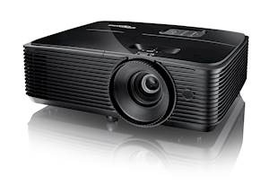 Optoma S336 4000 Lumens SVGA DLP Projector – 800×600 Resolution, 25,000:1 Contrast, HDMI, VGA, Full 3D, 10W Speaker
